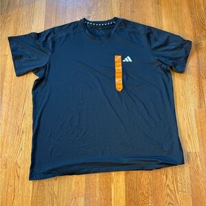 Adidas Men's Navy Blue Short Sleeve Tee